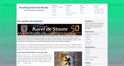 Desktop Screenshot of kareldestoute.nl