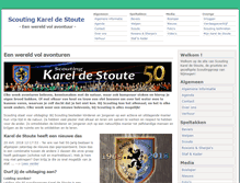 Tablet Screenshot of kareldestoute.nl